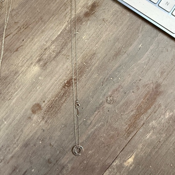 Tiffany & Co. Silver Double Chain Necklace